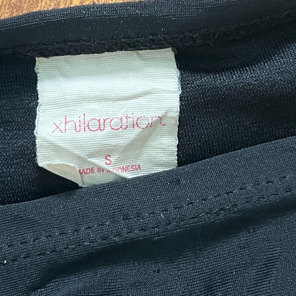 Xhilaration Black Side Tie String Bikini Bottom - Picture 3 of 4